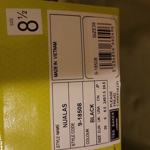 Ted Baker satin peeptoe pumps - Picture 3 of 5